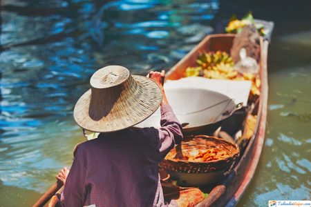 Mercado Flotante de Damnoen Saduak-tailandia